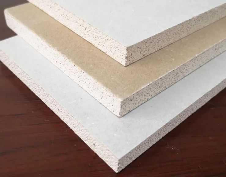 Standard size gypsum board fireproof gypsum board moistureproof gypsum board