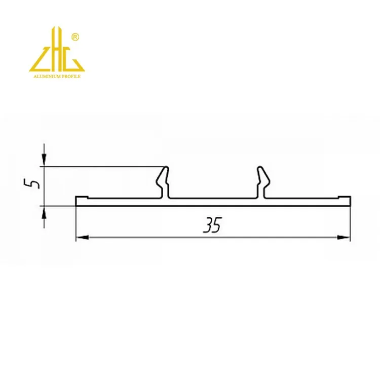 Zhonglian Manufacturing customized 6063 office partition aluminum alloy extrusion