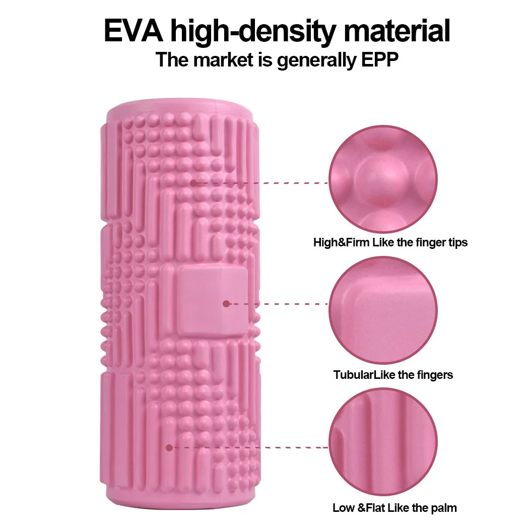 High Intensity eva  Round Exercise Pilates Yoga Massager  Foam Roller