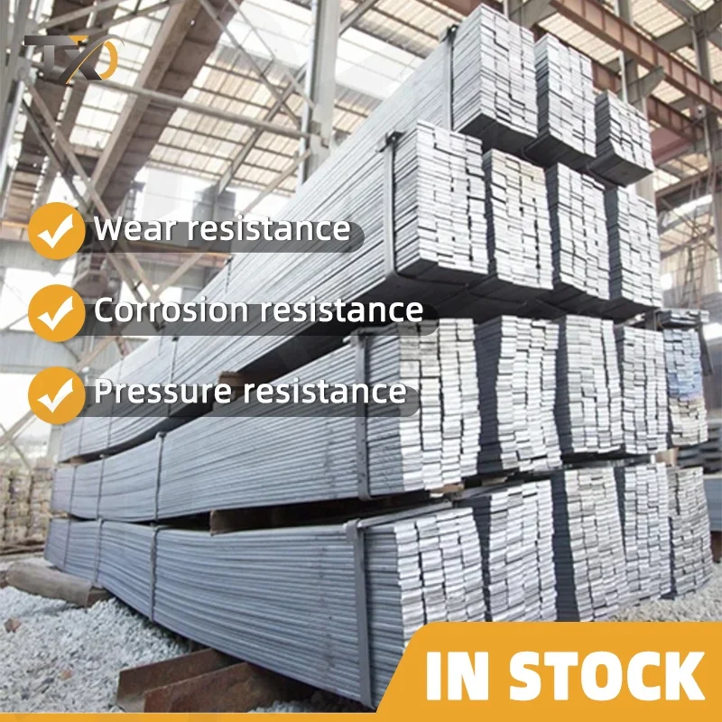 Ready To Sales Hot Rolled High Carbon Ms Spring Steel 4mm - 10mm DC53 Flat Bar ASTM A681 Galvanized Flat Steel Bar For Building