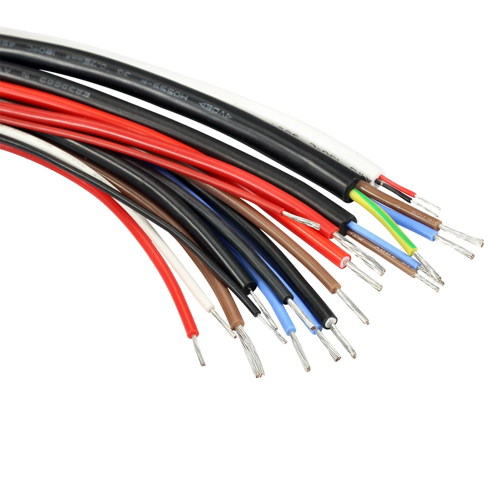  Кабель MYSUN 26 24 22 20 18 16 AWG Электрический одножильный силиконовый резиновый изолированный