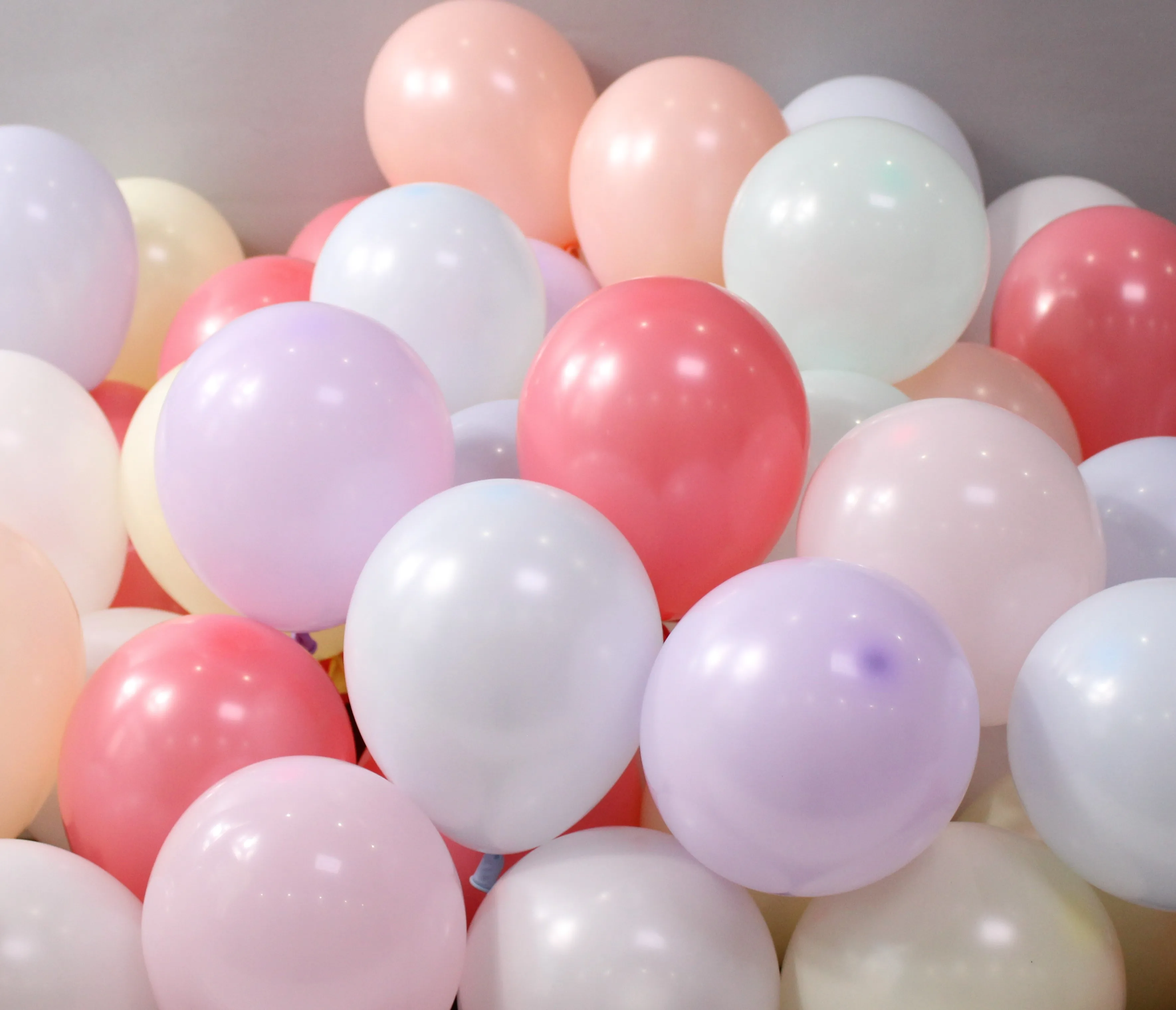 10 inch 2.2g  party decoration round latex standard pearl metallic ballon pastel macaron balloons