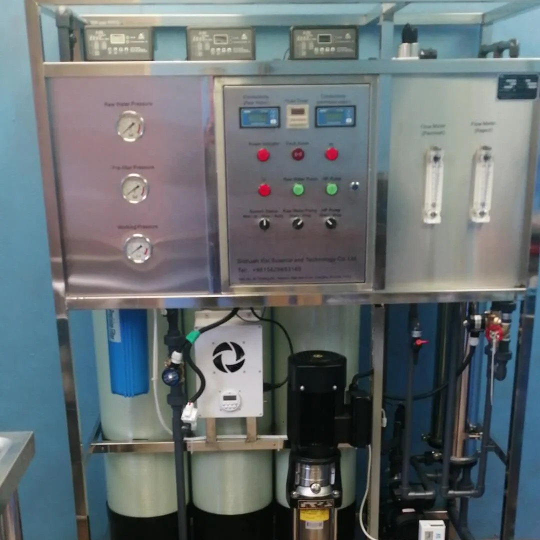 Compact AIO Design 250/500/1000LPH Reverse Osmosis Water Filter System