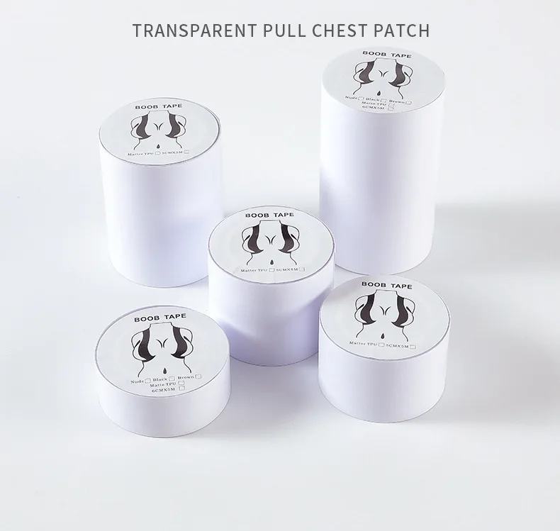 Adhesive Waterproof Women Lift Up Body Invisible Bra Brest Clear Boob Tape