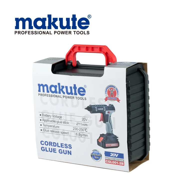 Makute Cordless glue gun 20V 2.0ah Lithium Power Tool CGL001-2B