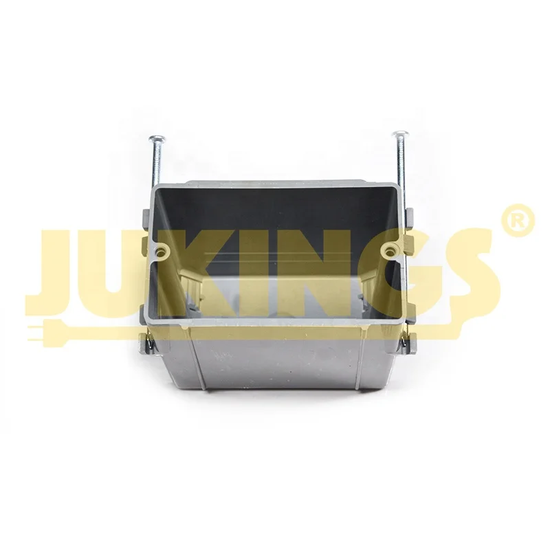 Single Gang nonmetallic cable box In-Wall Junction Electrical Switch box 1-GNG NAIL-ON EL BOX 18CI 2Hr Fire Rating