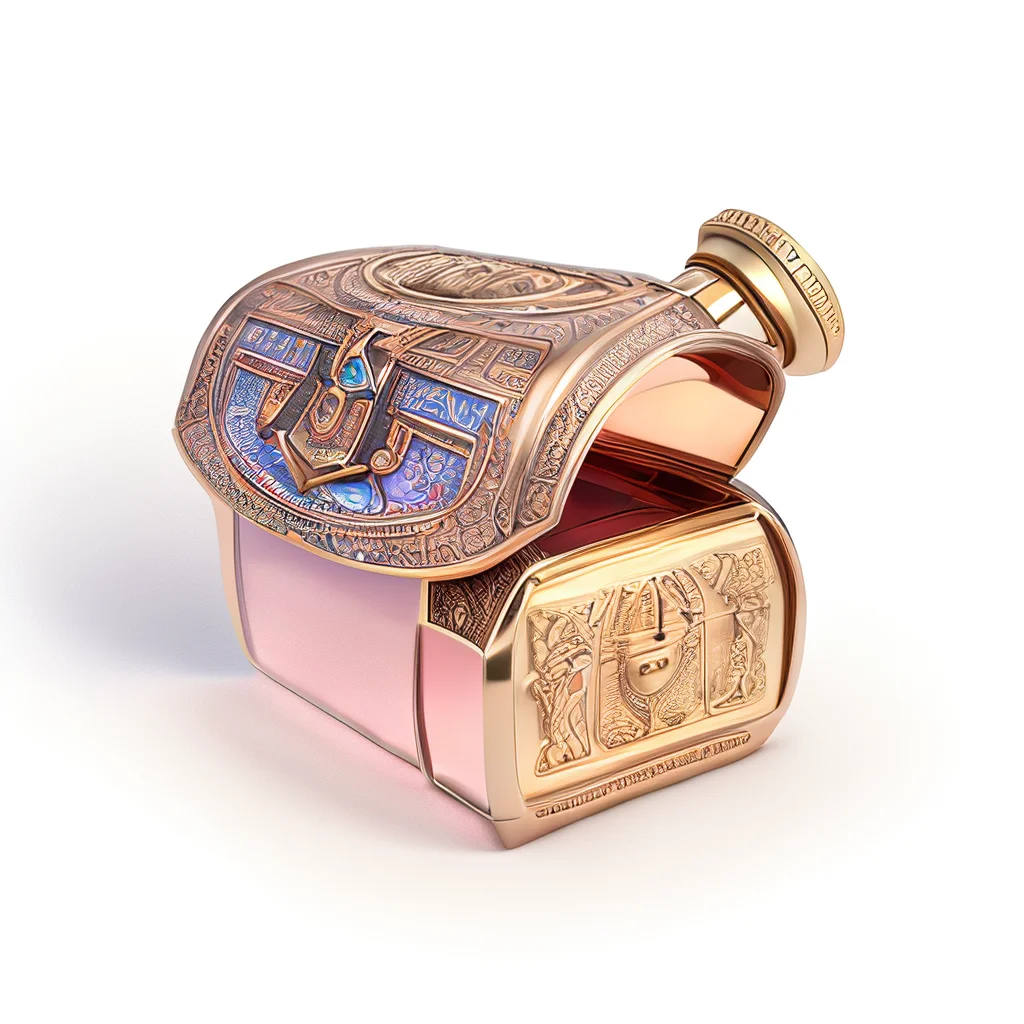 Magnetic Refillable Solid Perfume Container Tin Cases Container Cosmetics Metal Compact Case