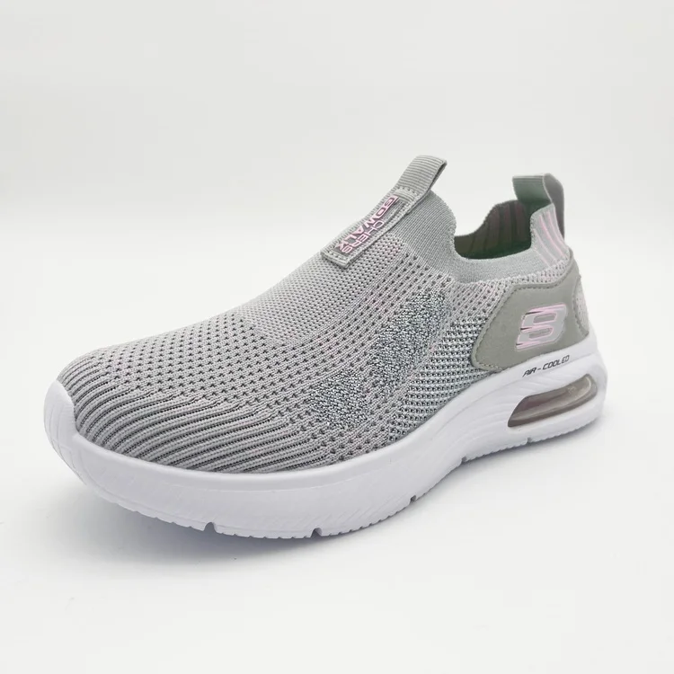 New Lady Thick Bottom Casual Shoes Wear-Resistant Lace Up Sports Shoes Non Slip Light Women Running Shoes Outdoor Sneakers