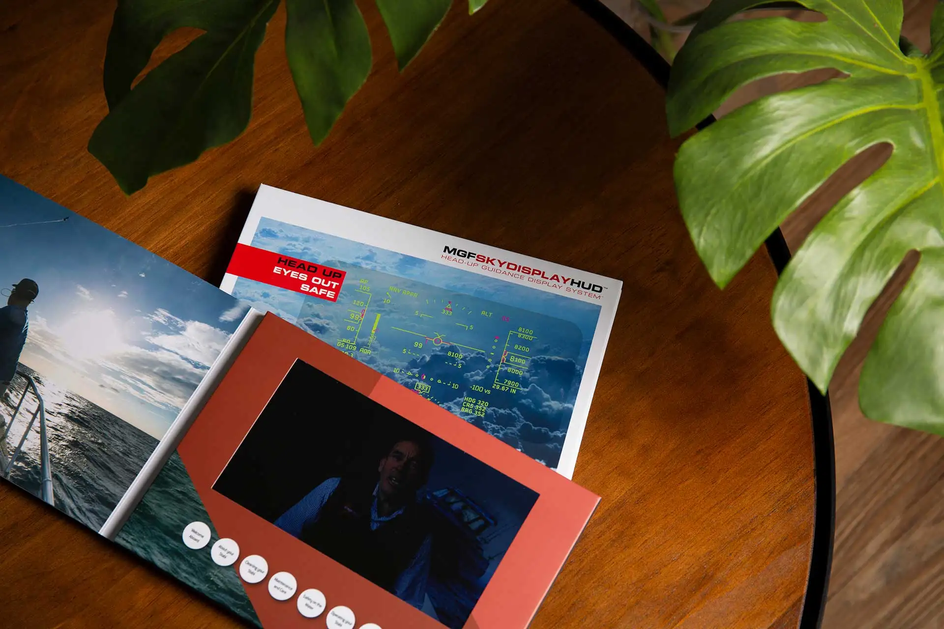 
Best price paper advertising player 7 inch LCD display brochure video visiting card 