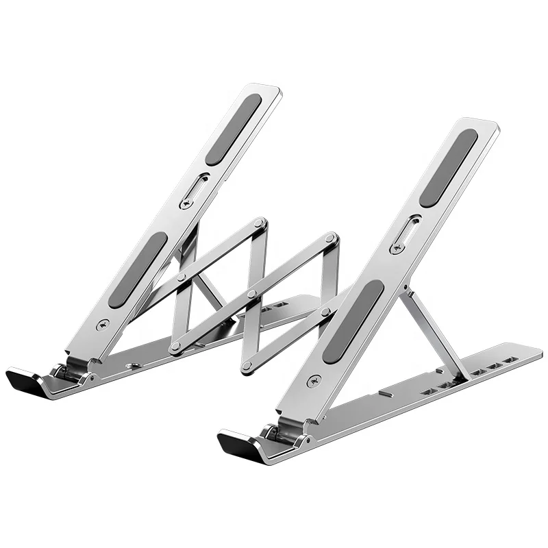 Portable Laptop Stand Aluminium Adjustable Laptop Stand Foldable