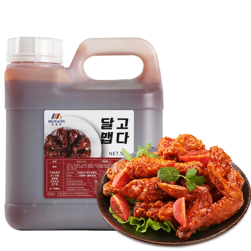 
Wholesale OEM 5kg sweet spicy fried chicken sauce factory price high quality 