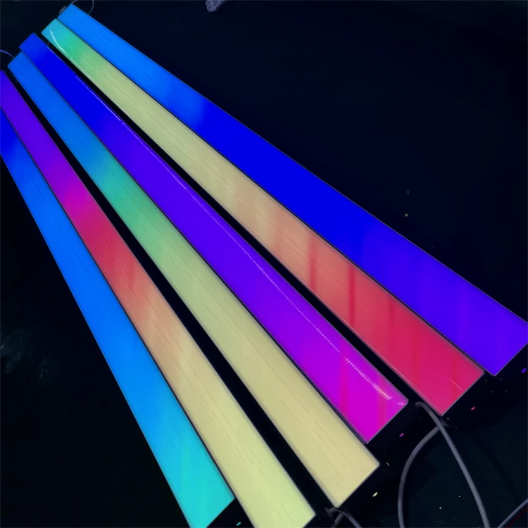 Программируемый цифровой пиксель 5050 SPI Dmx RGBW RGB Светодиодная трубка линейная настенная шайба в багажнике светодиодный светильник для проекта