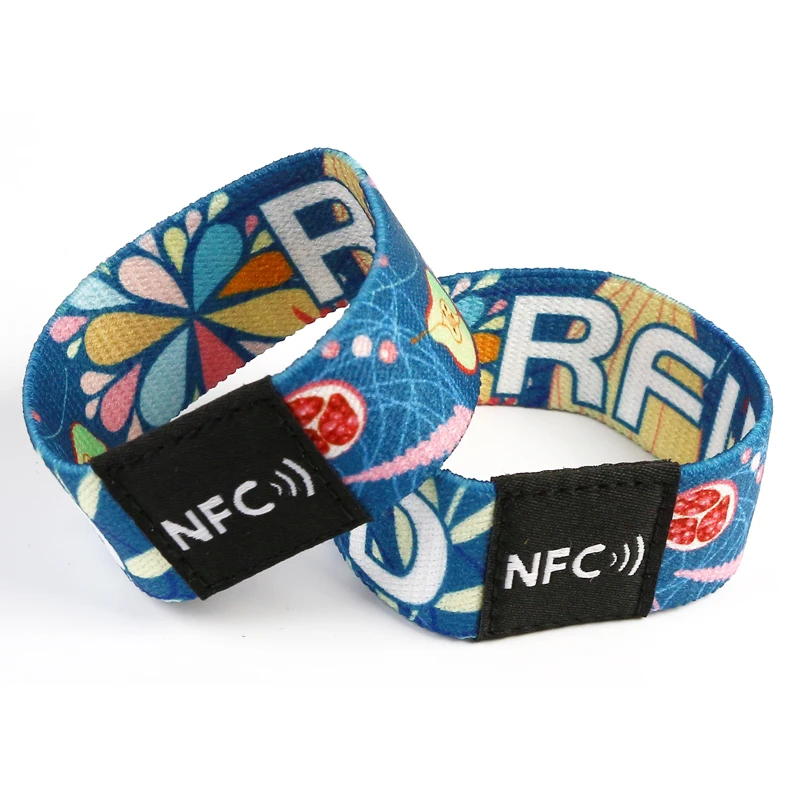 RFID Fabric Bracelet Event RFID Bracelet Event Wristband RFID