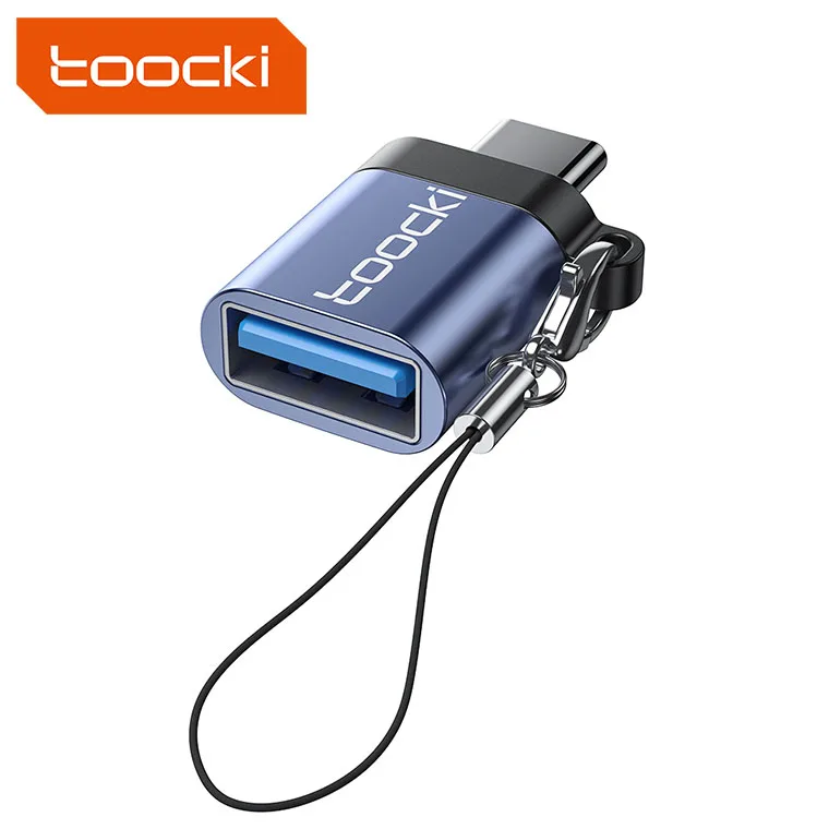 Высокоскоростной OTG-адаптер Toocki с USB3.0 на Type-c 3A 5GBS 480 Мбит/с