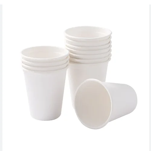 100% Biodegradable Compostable Taking Away Drinking Cups 8oz 12oz Coffee Cup Bagasse with Lid or Straw