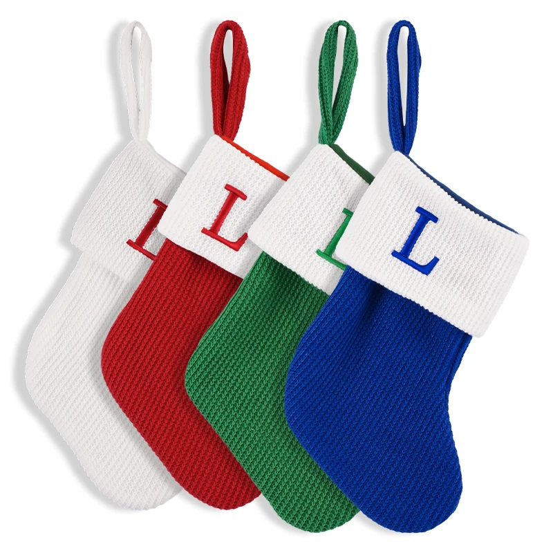 Free Sample Best Selling Products 2024 Polyester Tactical Christmas Stocking For Sublimation