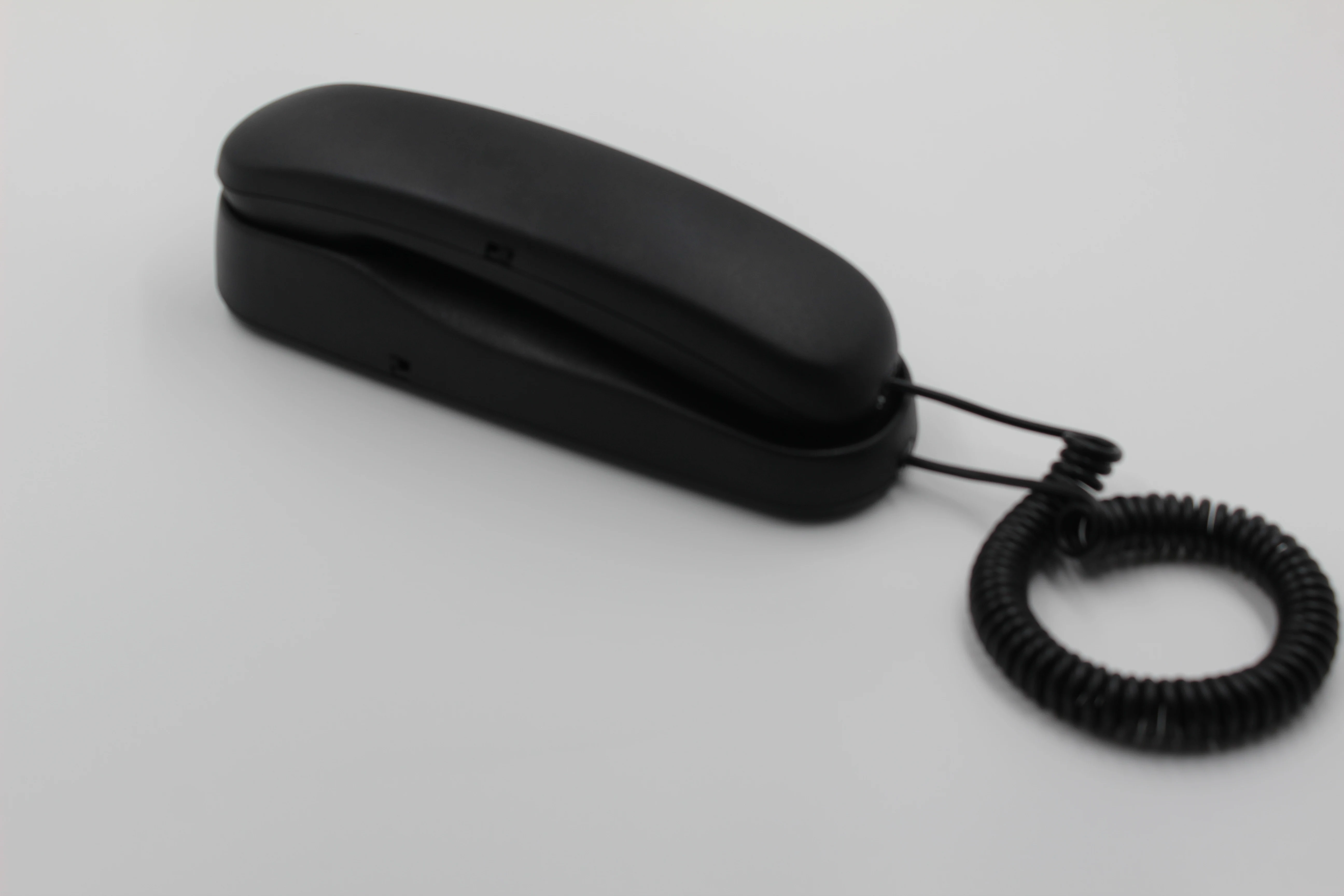 portable trimline corded telephone mini phone