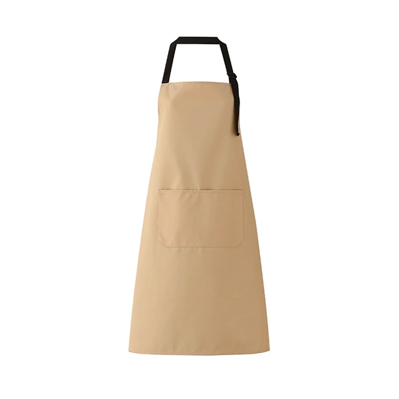 Eco Cotton Canvas Kitchen Chef Apron for Cooking Painting DIY Waiter Apron with Pockets Custom
