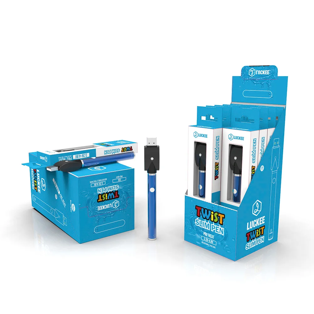 CBD twist battery CBD Vape Pen Battery Cartridge Variable Voltage Adjustable Preheat 510 Vape Battery