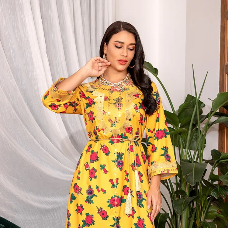 
Plus Size Turkish With Pockets Pray Abaya 2 Pieces Women Prayer Hijab Dress 