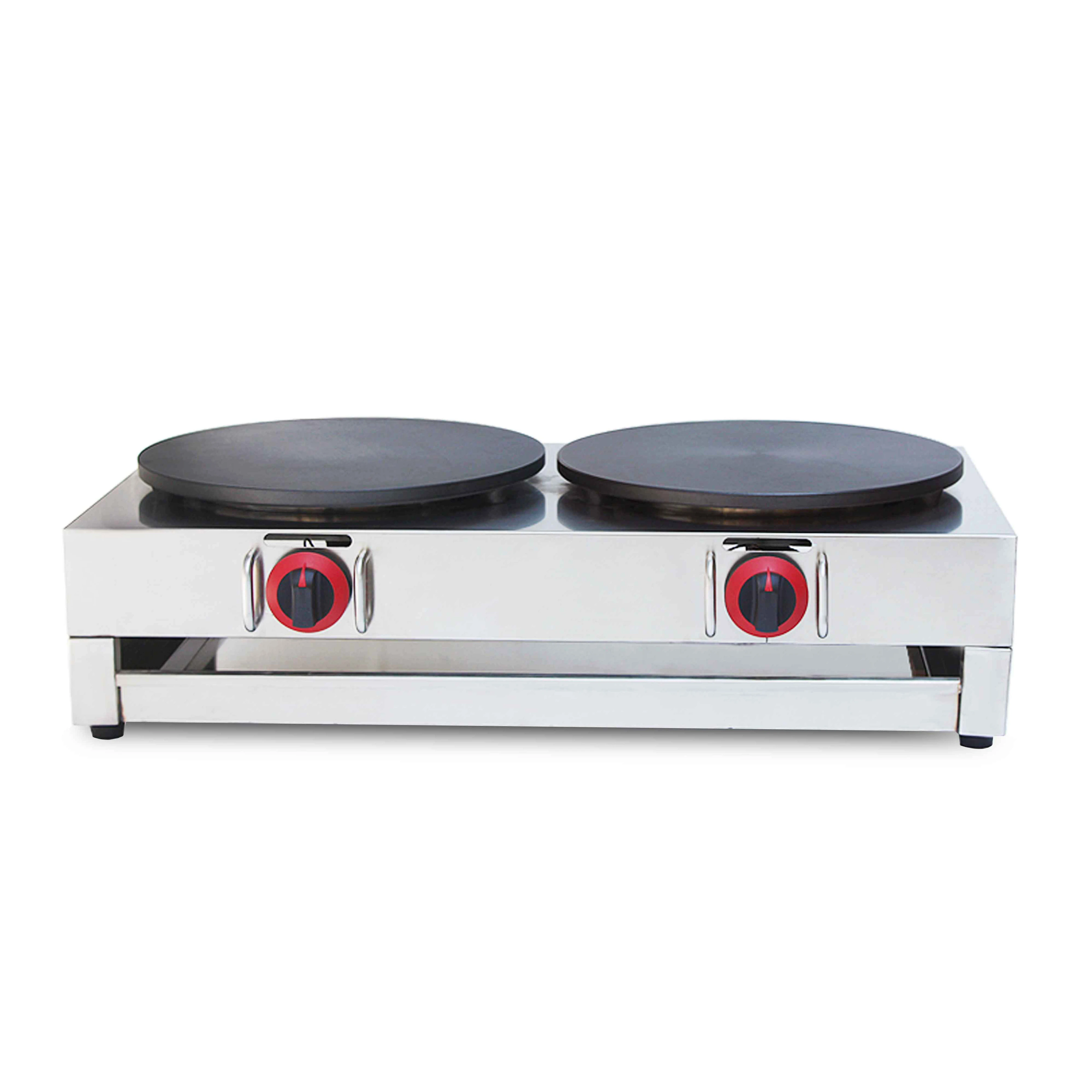 crepe burners/double crepe machine/ commercial crepe maker