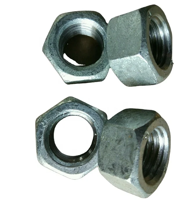 AS1112 hex nuts hot-dip galvanised high quality Made in China