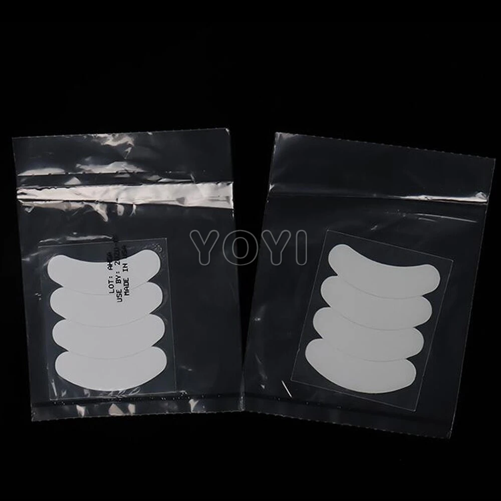 Cheap wholesale price High Quality  2 pairs Under Eye Pad Thin Eyelashes Extension Eye Pad Silicone Paper Patches