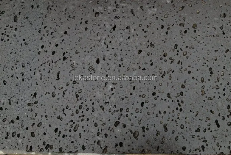 Пластины из лавового камня с небольшими