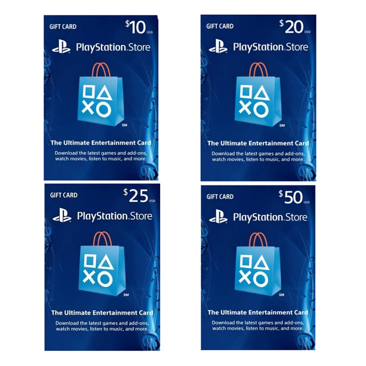 Подарочная карта ПСН playstation $10
