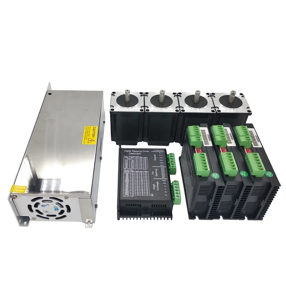 milling machine 4 axis nema23 cnc stepper motor kit