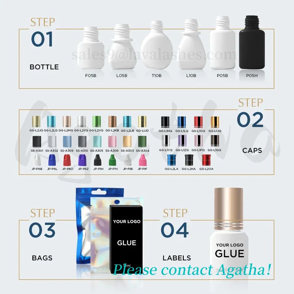 Wholesale Korean original OEM ODM  Eyelash i-Beauty adhesive 5ml ib glue eyelash korea eyelash extensions glue