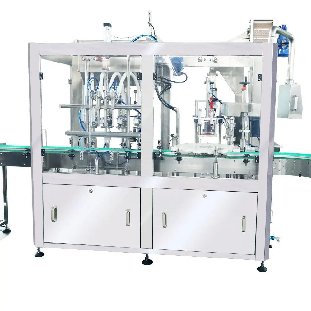 factory price  automatic tomato paste cream chess bird nest chili sauce fruit jam glass bottle jar hot filling capping machine
