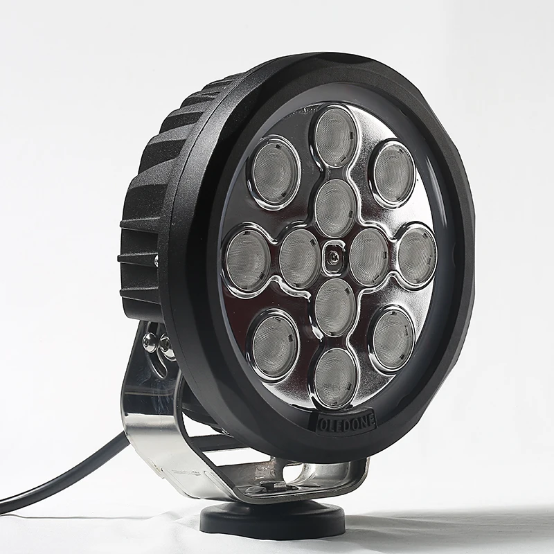 oledone 12v 24v led work light 120W round DRL driving light