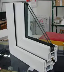 Factory directly supply uPVC casement window outward open (interior view)