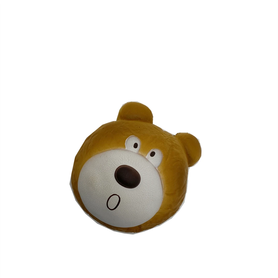 Soft Toy Customized Cute Bear Decompression Mochi Squishy Squeeze Toys Anti Stress Toy for Kids