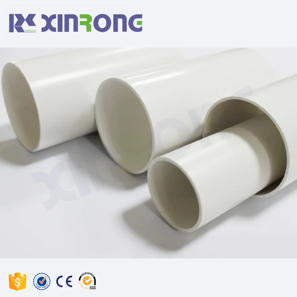 Xinrongplas barrel screw extruders plastic machine pvc pipe make machines