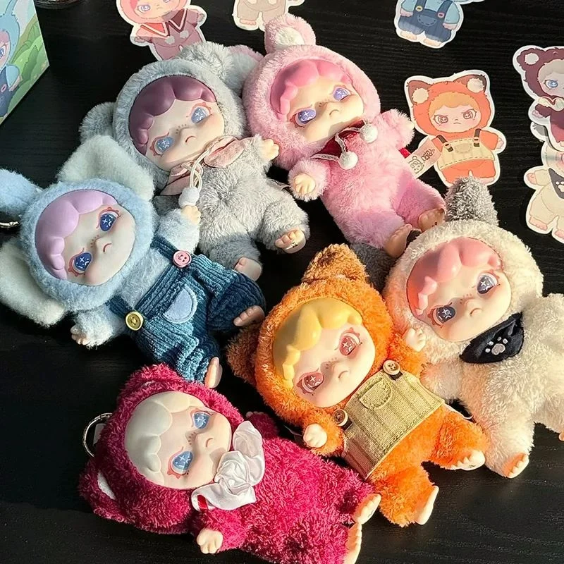 DORA Animals Series Vinyl Plush Doll Blind Box Toy Mystery Box Cute Action Figure Desktop Model Kawaii Kawaii Anime Figure Gift