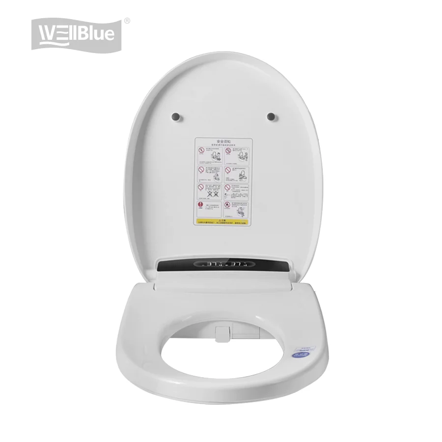 Instant hot cleaning three seconds Heated Smart bidet toilet seat Heated toilet seat  Automatic  Night Light