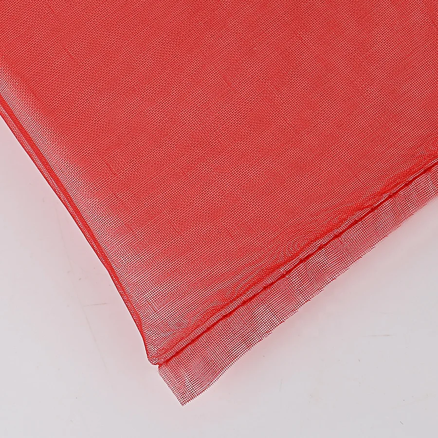 High Quality Red Organza Bag Perfume Packaging Pouch Custom Logo
