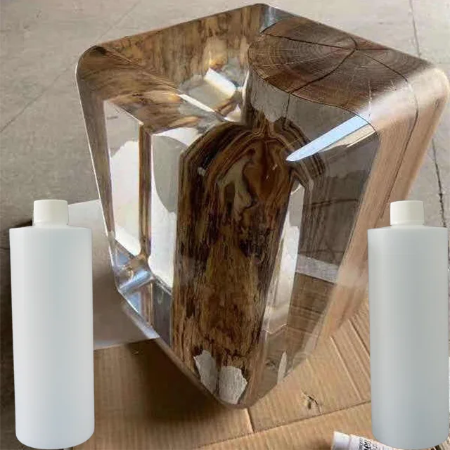 Crystal Clear Glue Liquid Epoxy Resin Glue Hardener Epoxy Resin Coating Electronic Resin Potting