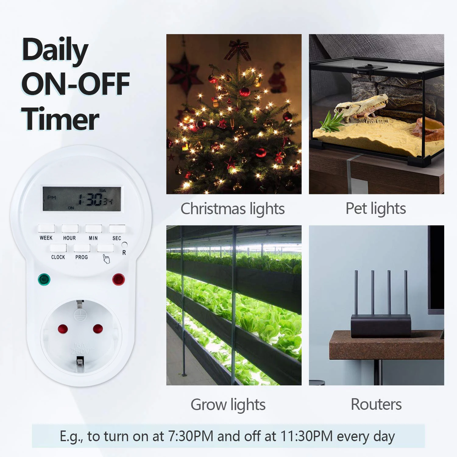 Digital Timer Switch Electric Timer Switch Digital Timer Switch Weekly Programmable