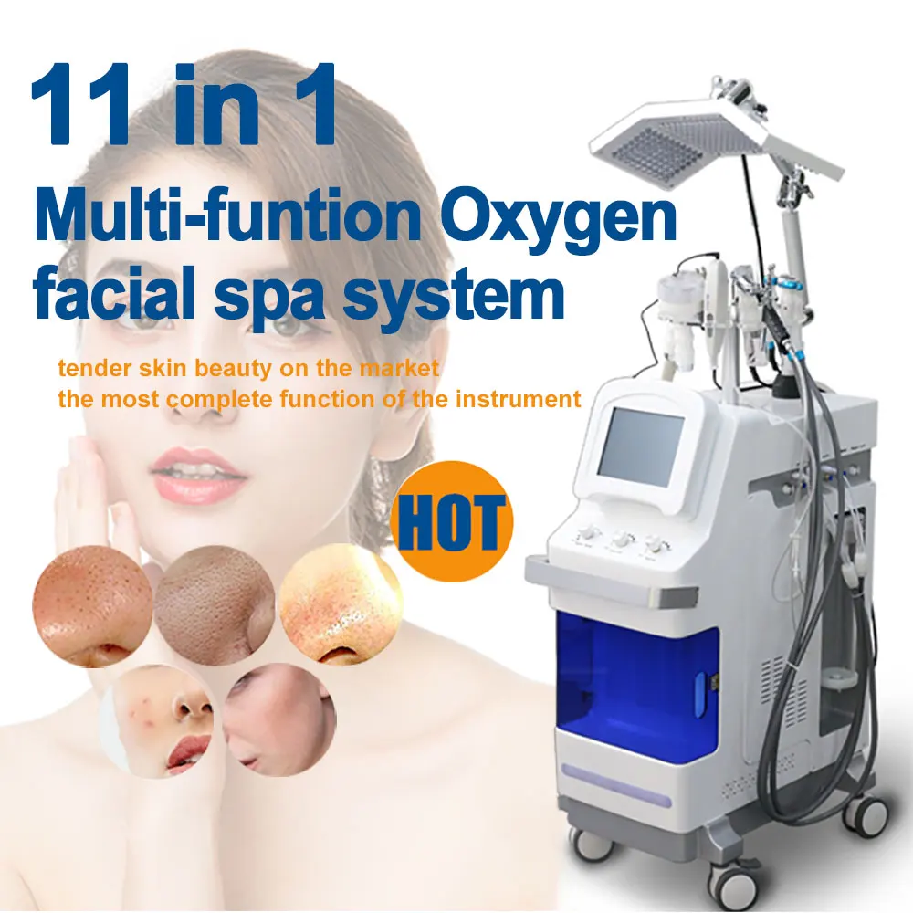 Professional 5 in 1 hydro dermabrasion machine/microdermabrasion machine oxygen facial care beauty machine