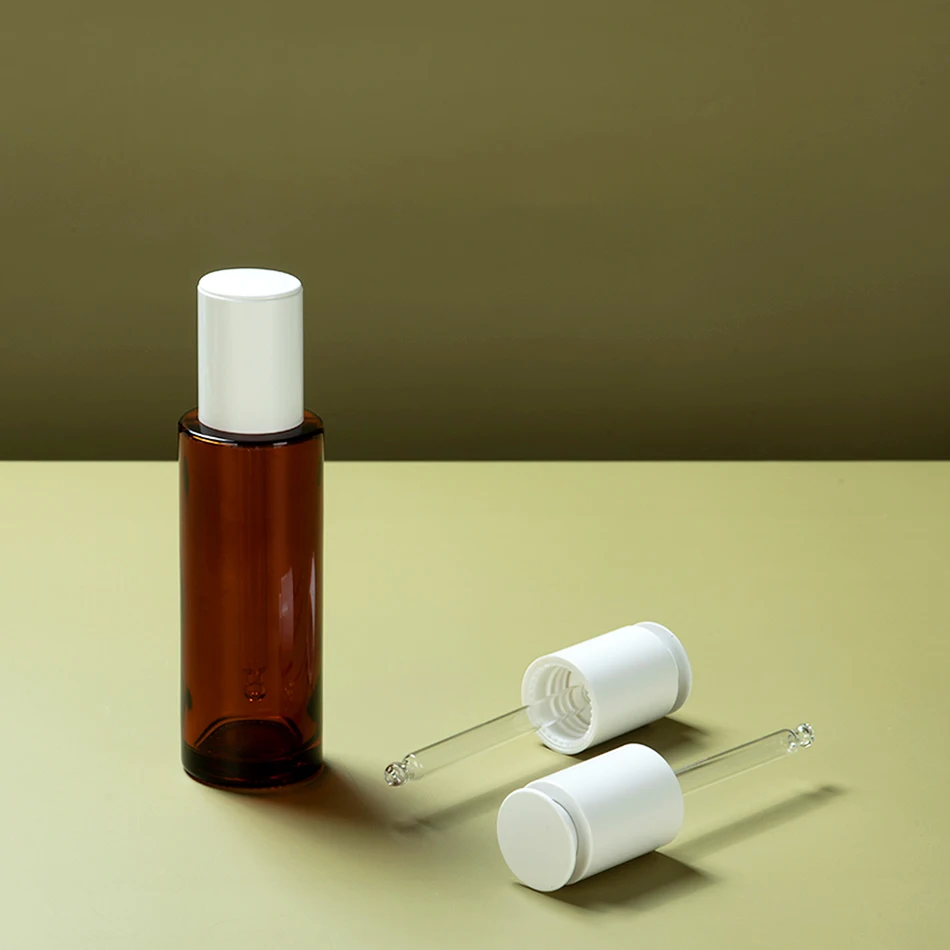 Luxury Empty 20/410 plastic Press Pump Plastic Dropper Cap For Glass Bottle