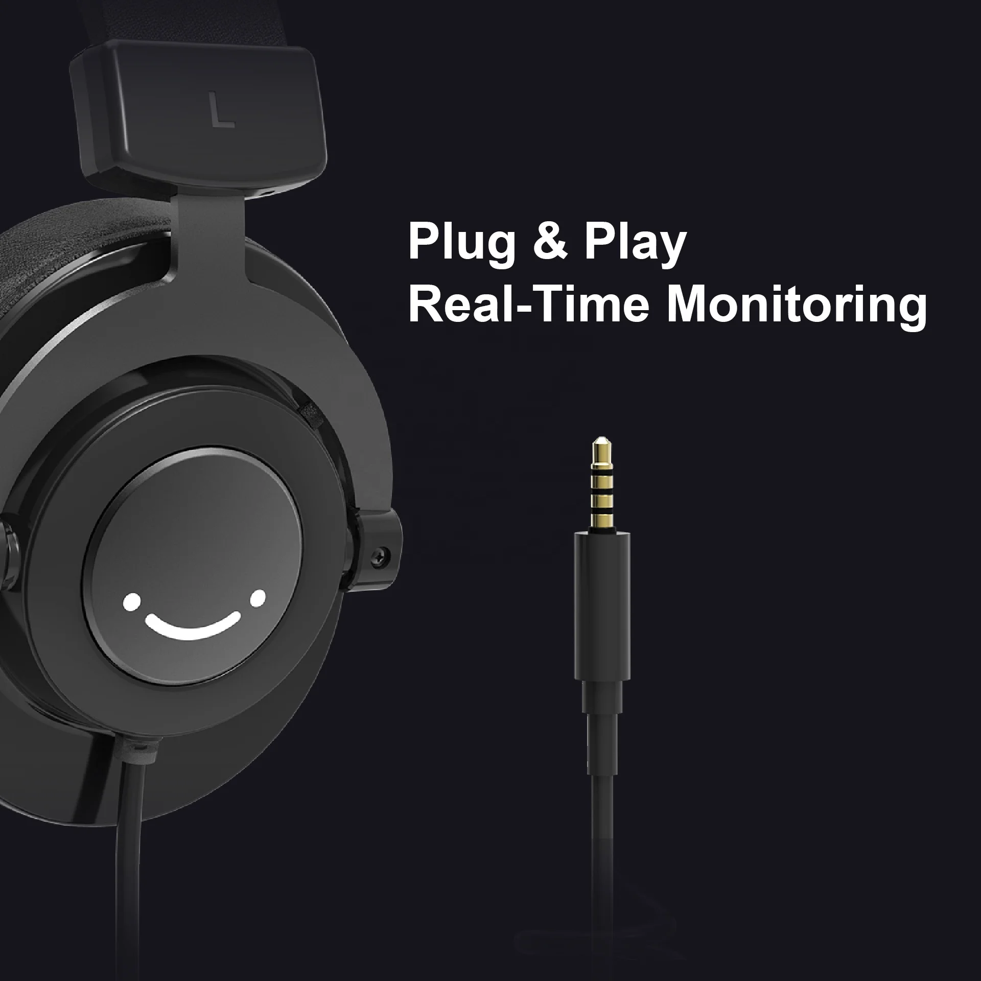 Fifine H8 Professional Studio Recording Headphones Professional Studio HIFI Headphones DJ Wired Monitor Headphone