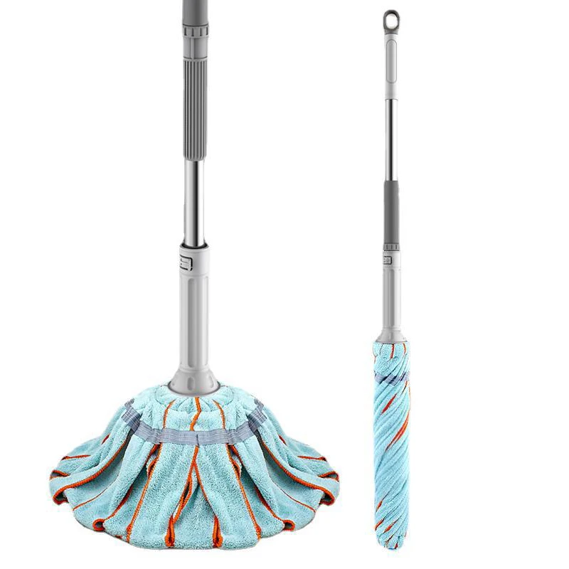 Self twisting Water Rotary Household Mop Lazy Hand free Floor Mopping Magic Microfiber Twist Mop