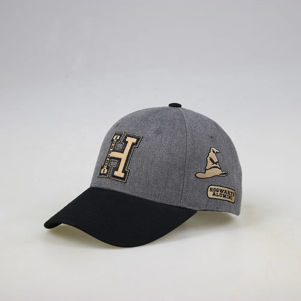 Factory directly order receiving bulk custom hats unique design Hogwarts baseball caps