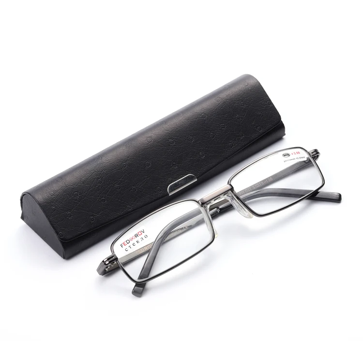 
indestructible unisex optimum optical multifocal progressive infocus Reading glasses with pen case 