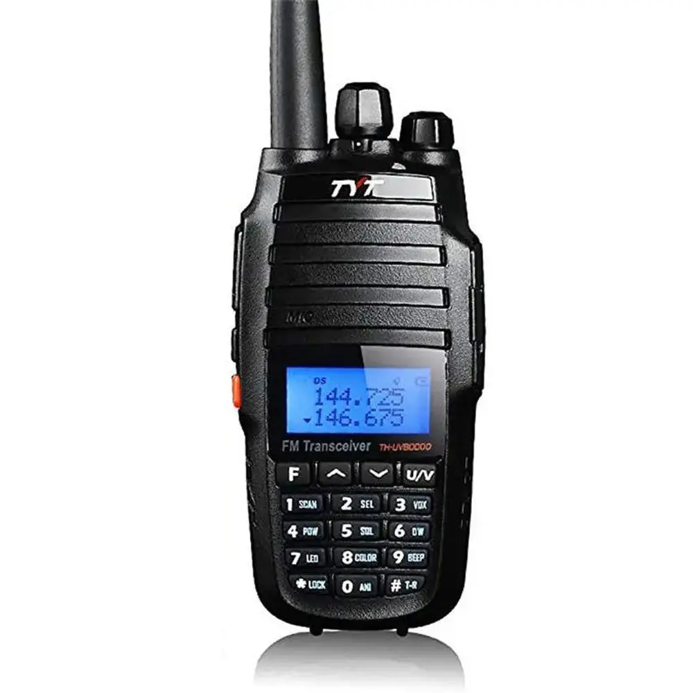 TYT TH-UV8000D, hot sell TH-UV8000D portable walkie talkie professional cross band repeater dual band AES256 walkie talkie