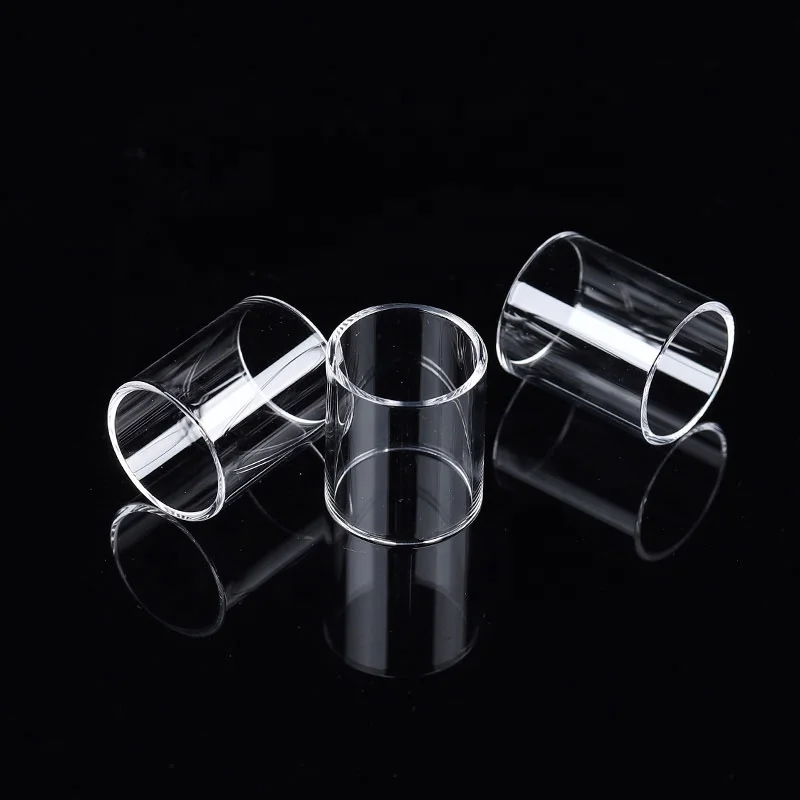 transparent heat-resistant silicate quartz glass tube fused silica-uv-transmission-quartz-tube
