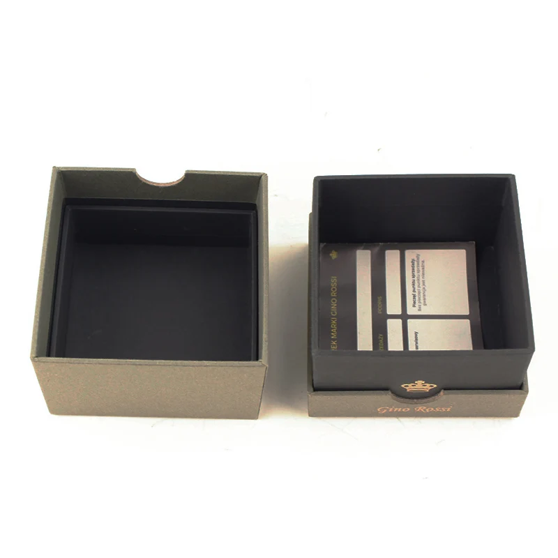 Recycled Luxury Creative Watch Packaging Paper Gift Box With Pillow Insert